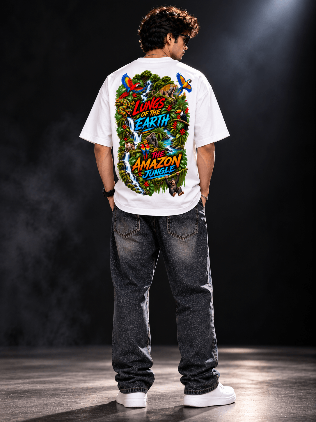 The Stanch Men's Oversized Jungle Adventure Tee