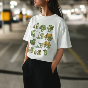 mockup-featuring-a-woman-generated-by-ai-wearing-a-crewneck-tee-m52603 T-Shirt