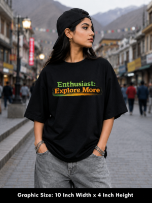 Women Oversize Printed Tshirt